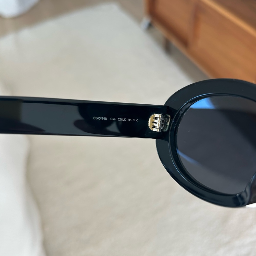 Celine triumph sunglasses black logo - new - Picture 6 of 14